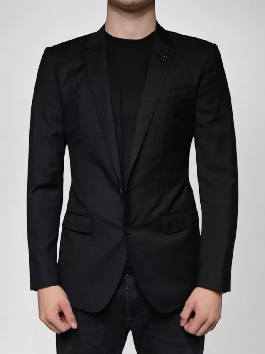 Dolce&Gabbana virgin wool single-breasted blazer