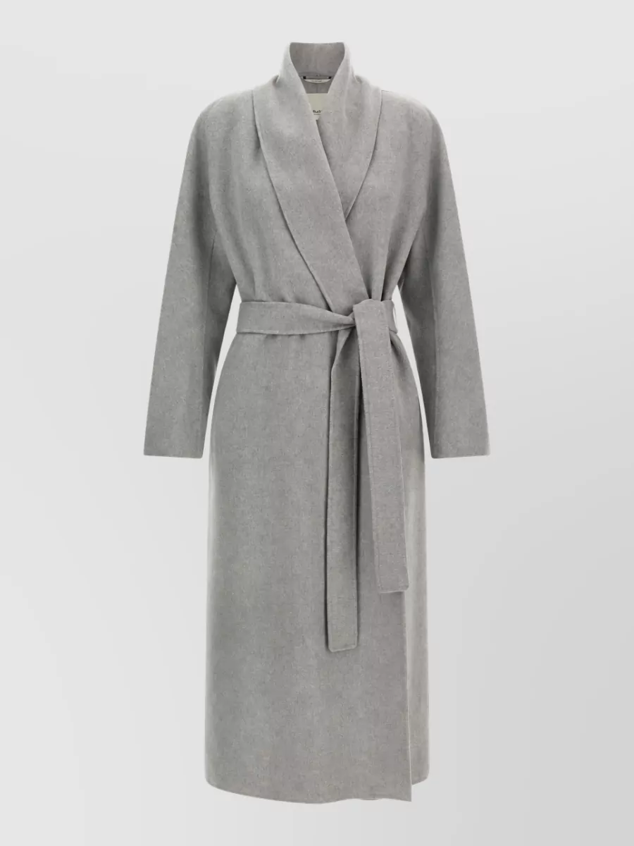 S Max Mara wool belted coat