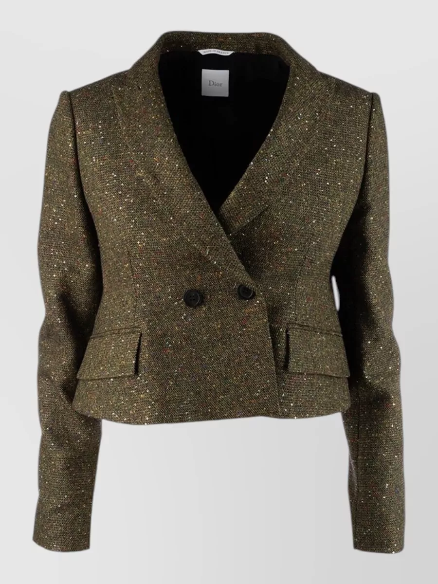 Christian Dior Silk blend suit jacket
