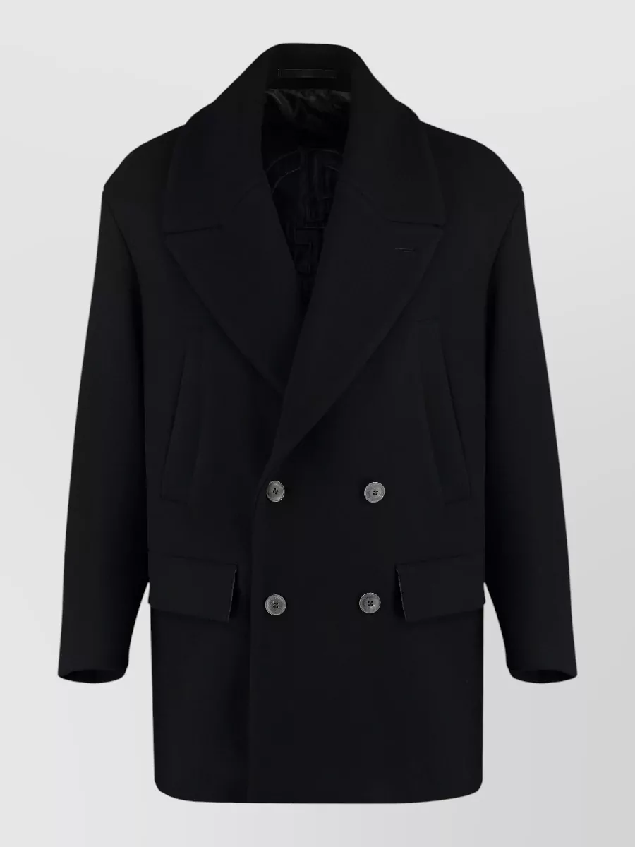 Giorgio Armani Wool cashmere double-breasted coat