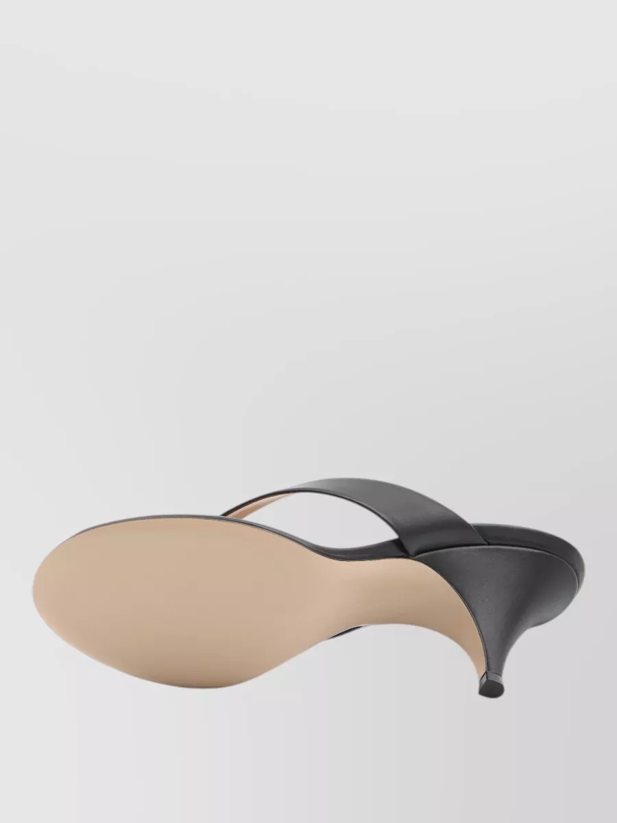 Gianvito Rossi Sofia Thong Sandals Kitten Heel