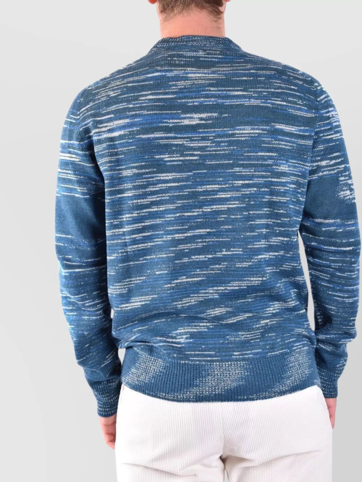 Missoni Crew Neck Textured Knit Sweaters