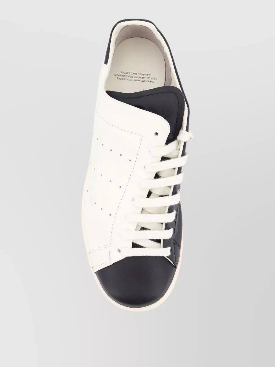 Y-3 Leather Low-Top Sneakers