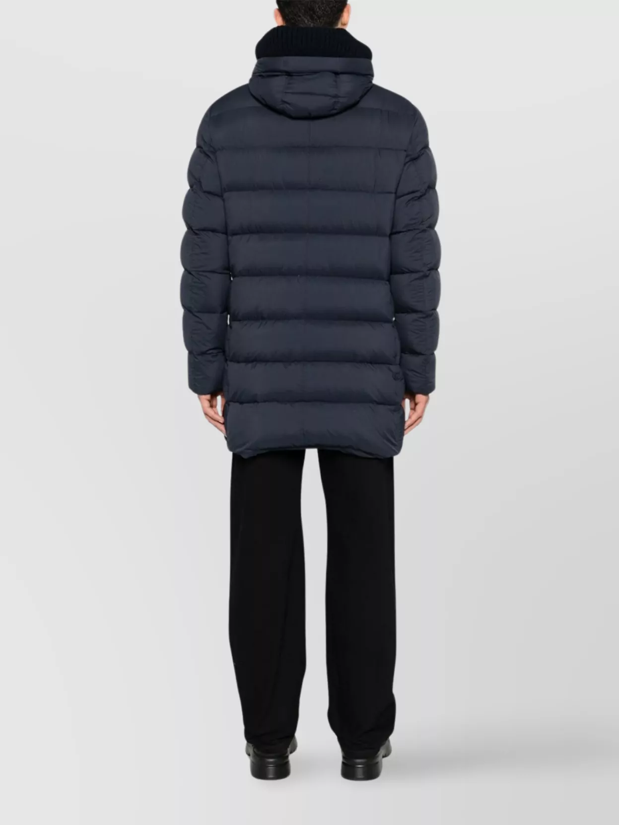 Herno Hooded Long Length Padded Parka