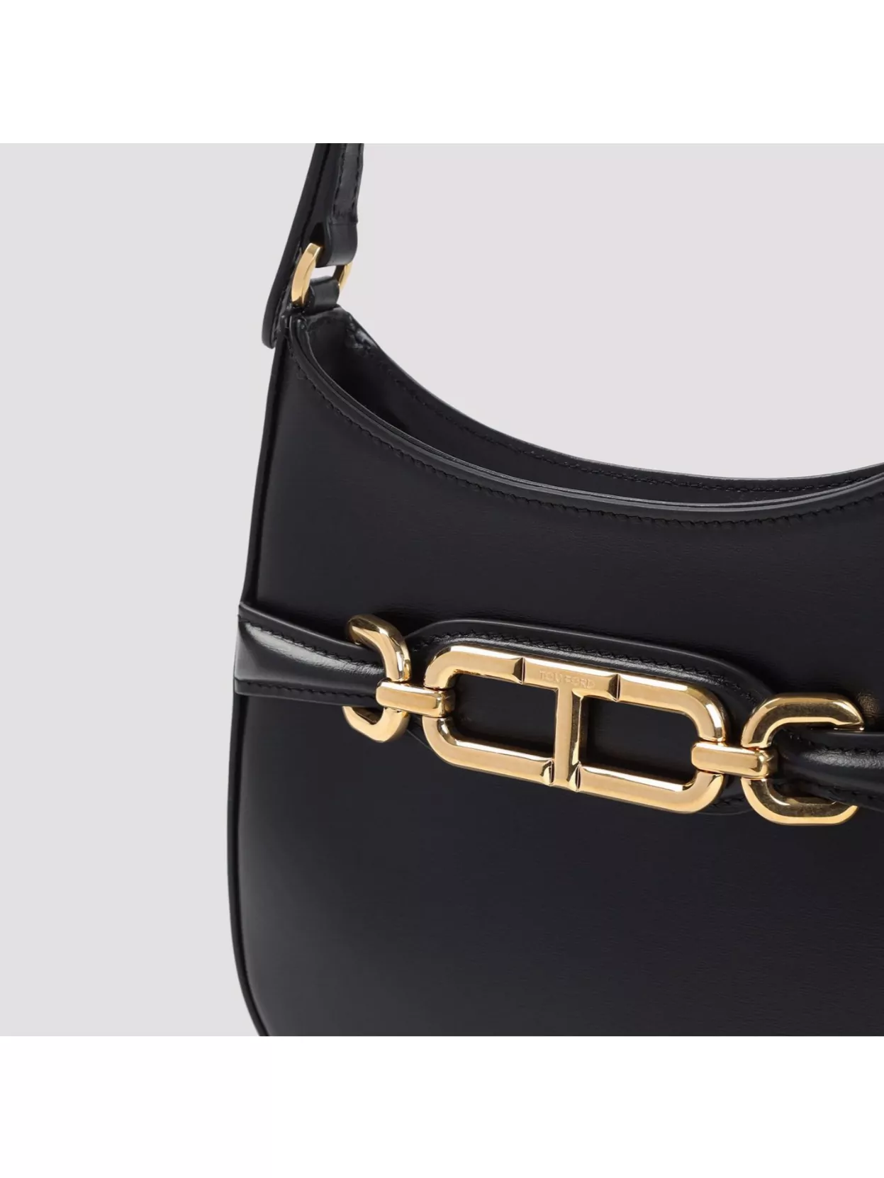 Tom Ford Structured Mini Shoulder Bag In Black