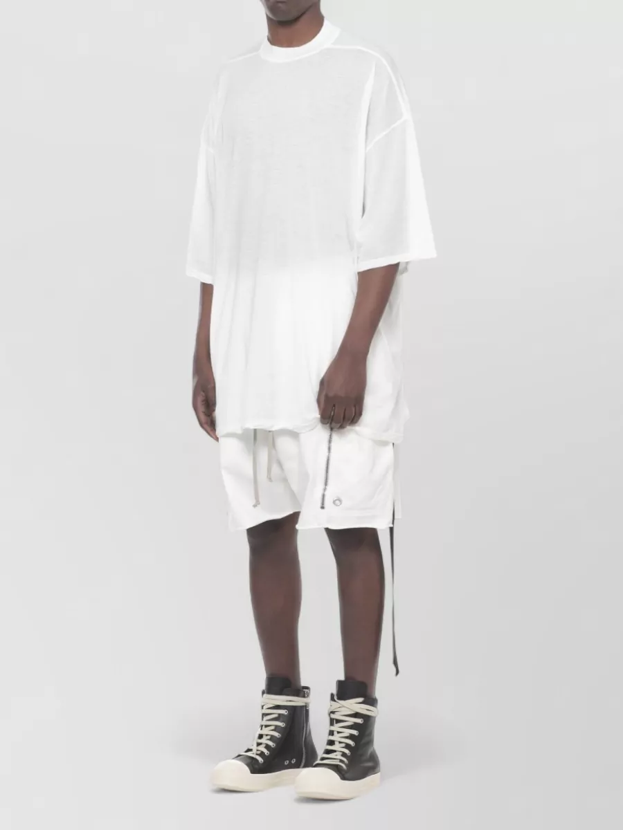 Rick Owens Drkshdw Cotton Short-Sleeve T-Shirt