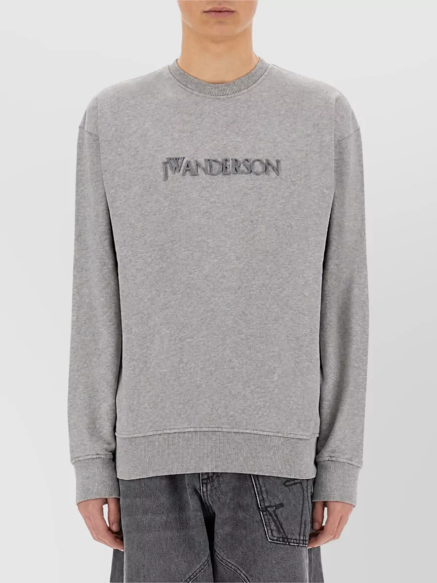 Jw Anderson Cotton Logo Sweatshirt
