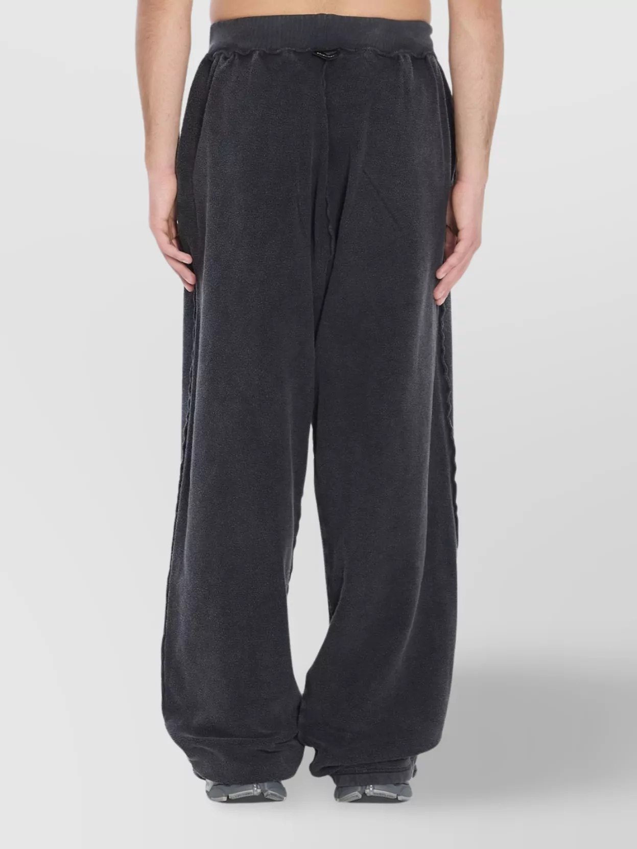 Balenciaga Reversed Seam Oversized Sports Sweatpants