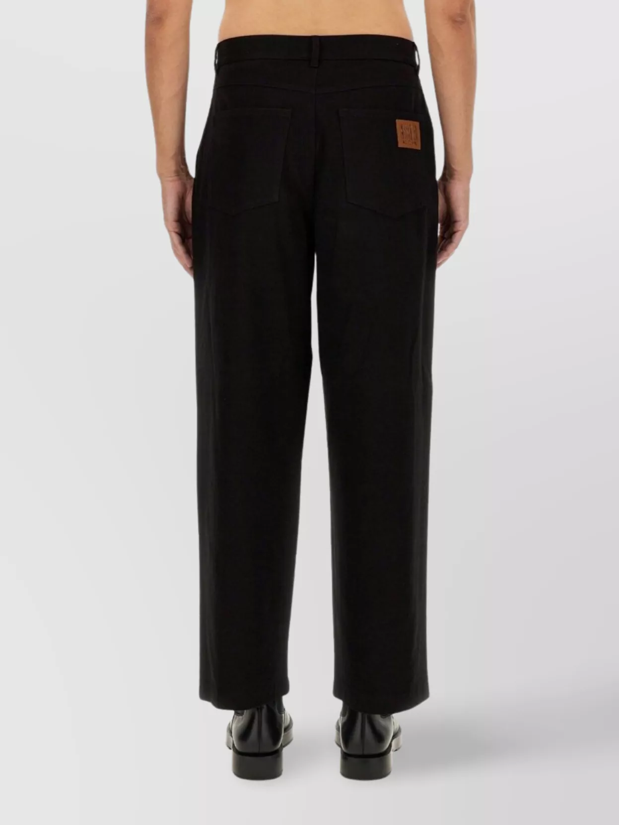 Moschino Straight Leg Trousers Featuring Pockets