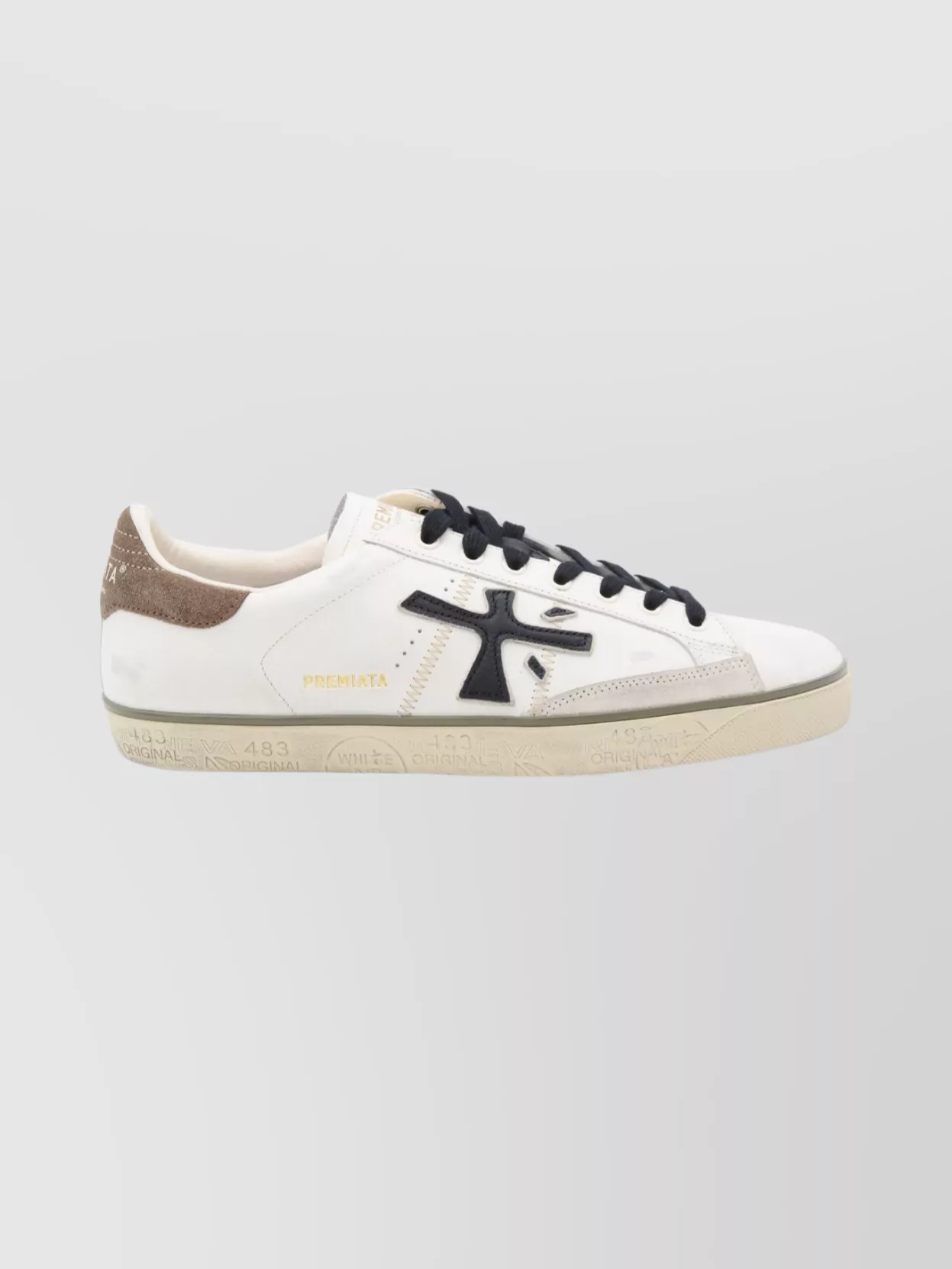 Premiata Casual Sneakers With Low Top Design