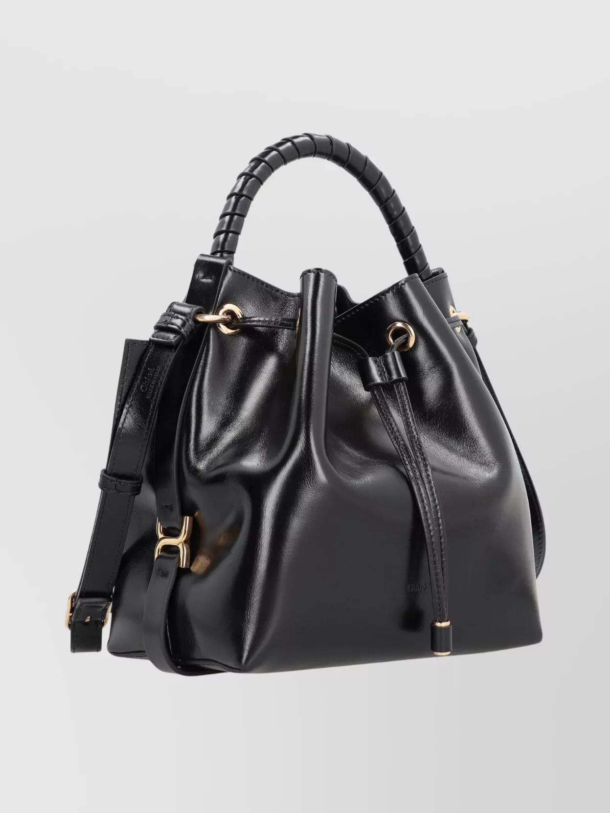 Chloé Leather Bucket Bag Adjustable Strap
