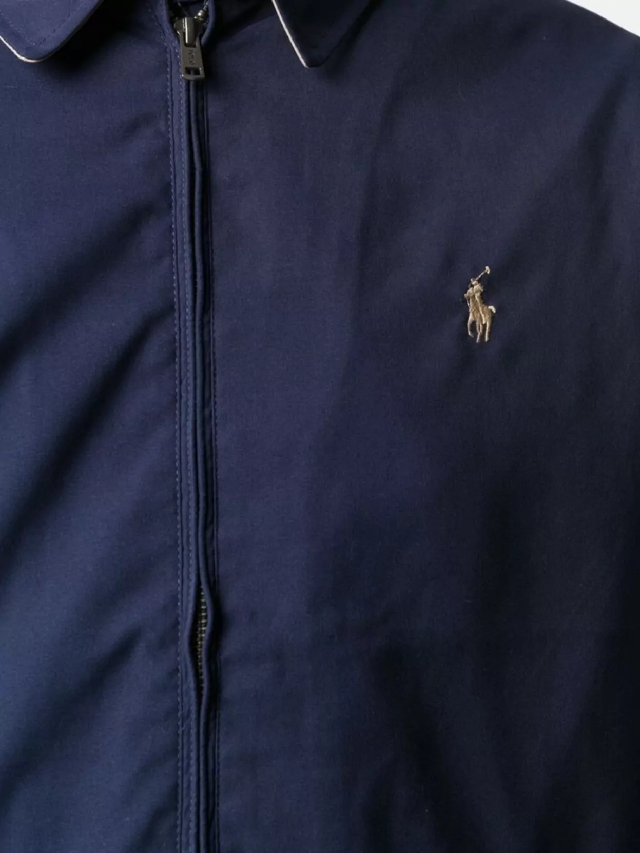 Polo Ralph Lauren Lightweight Zipped Jacket Elasticated Hem