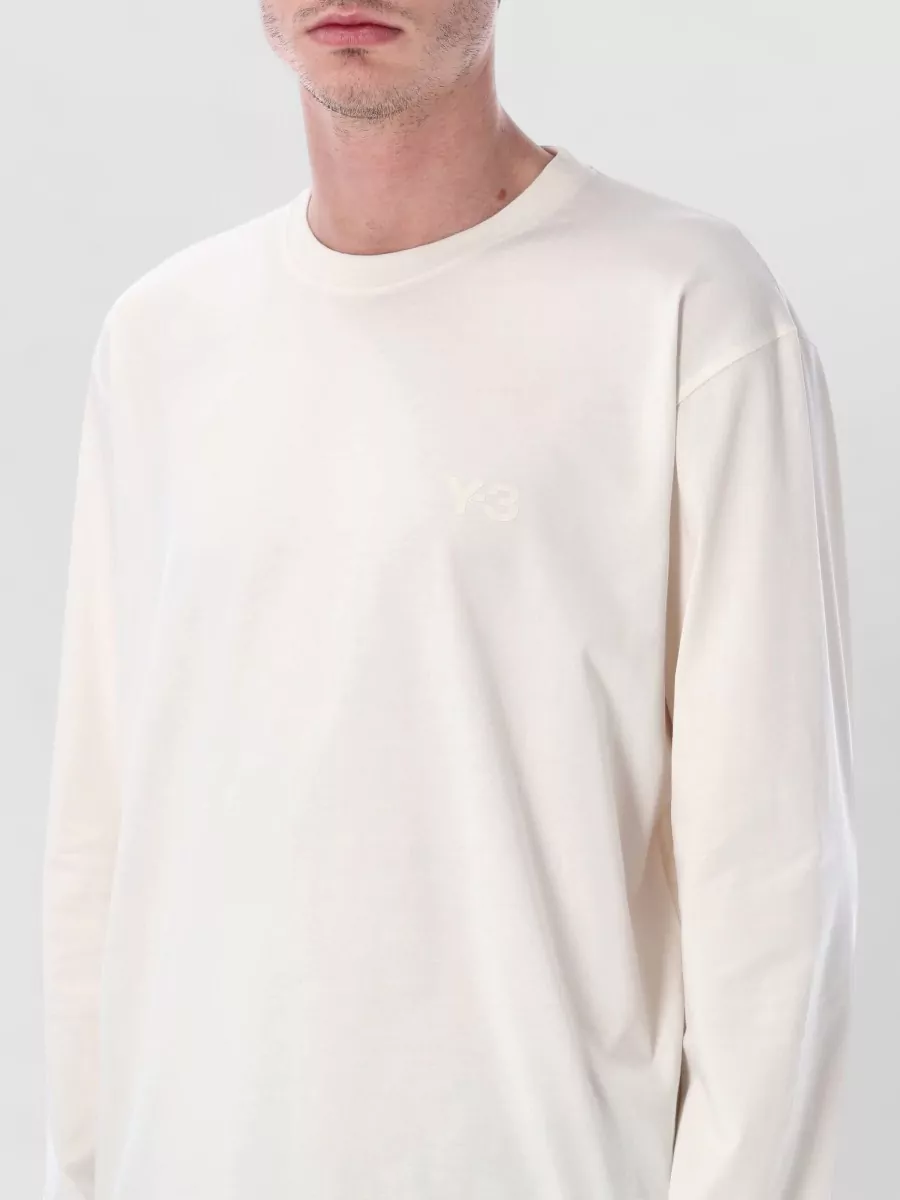 Y-3 Long Sleeve Crew Neck T-Shirt Shirt