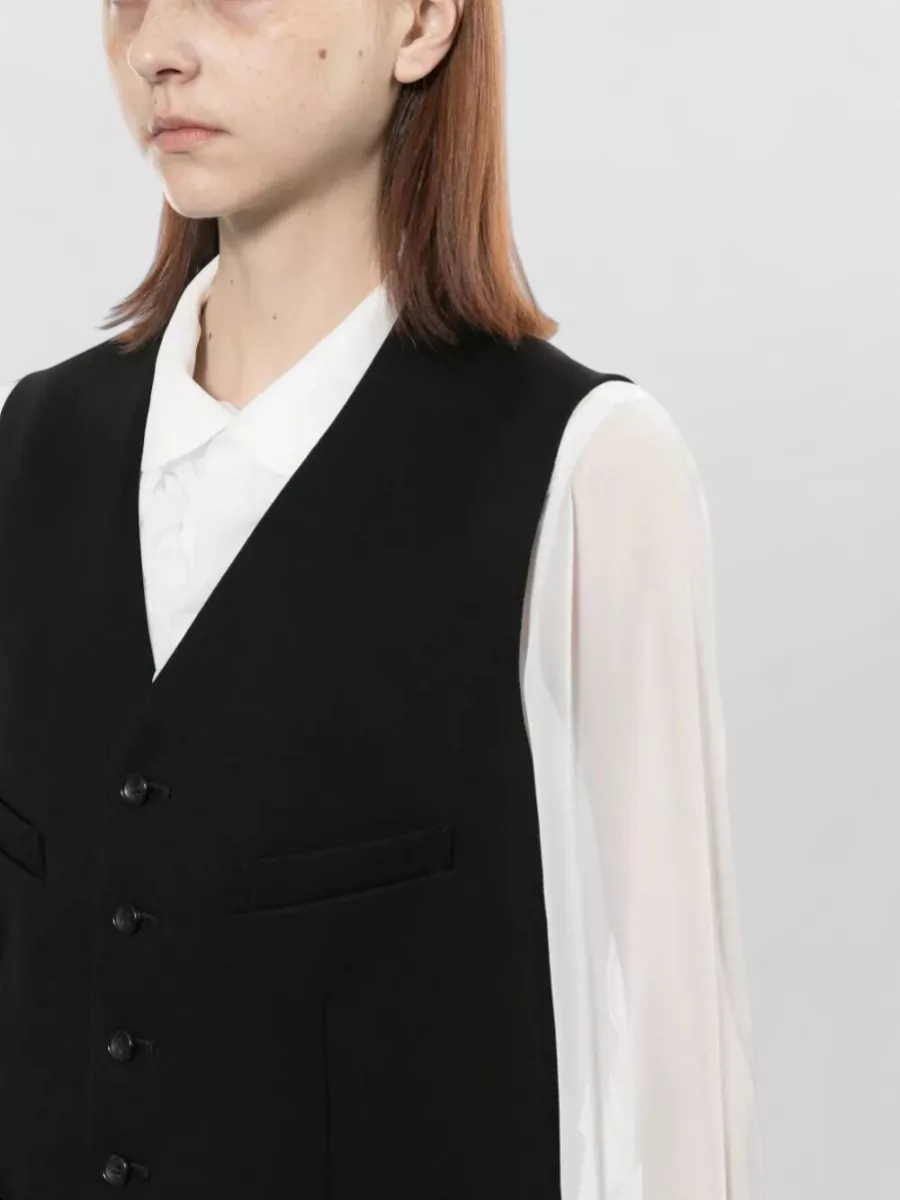 Comme Des Garçons Long Waistcoat