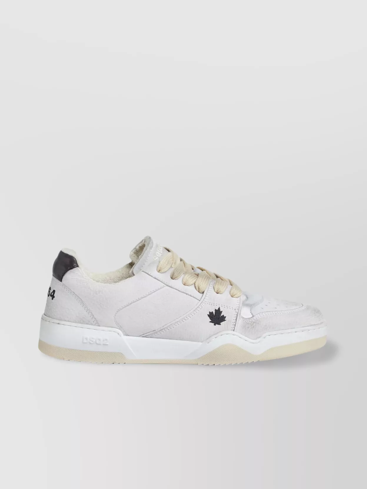 Dsquared2 Spike Rubber Sole Distressed Sneakers