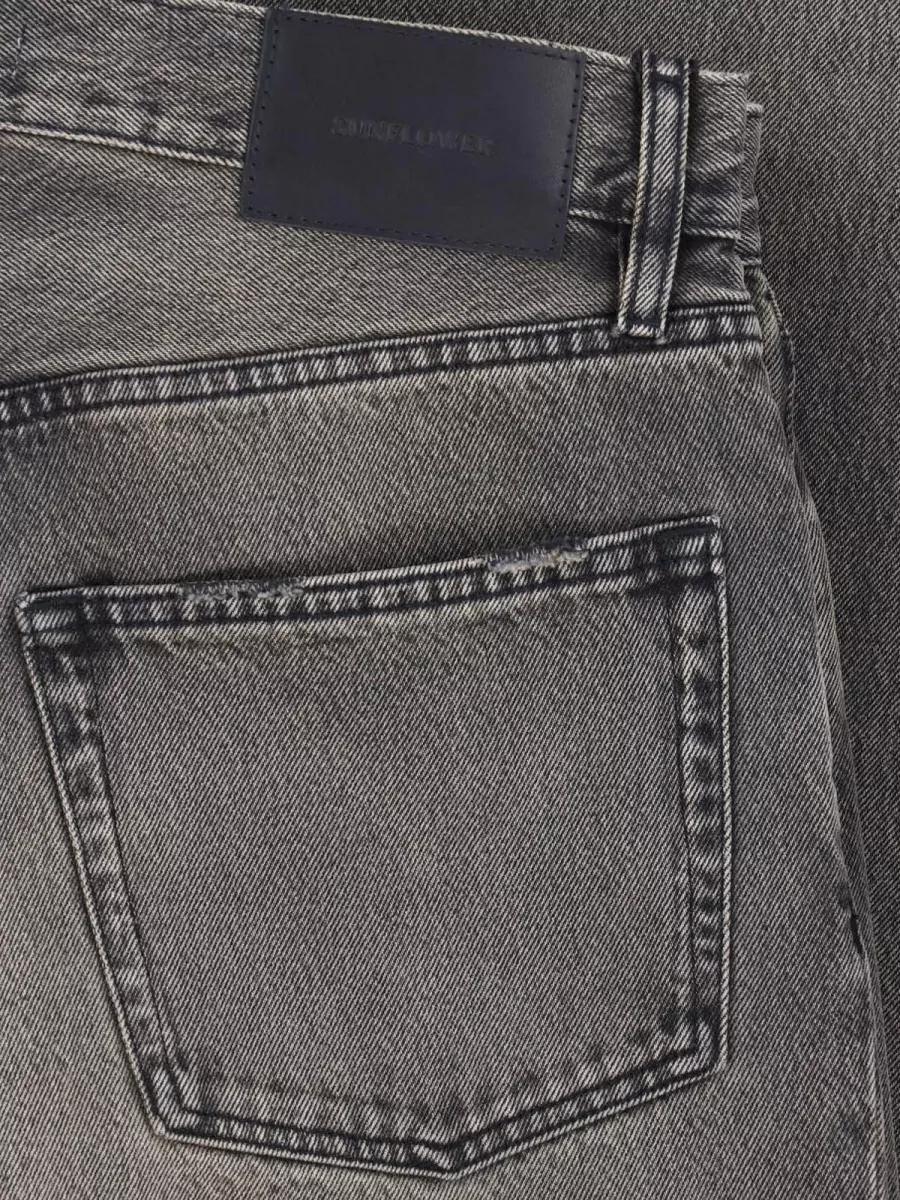 Sunflower Straight-Leg Denim Jeans
