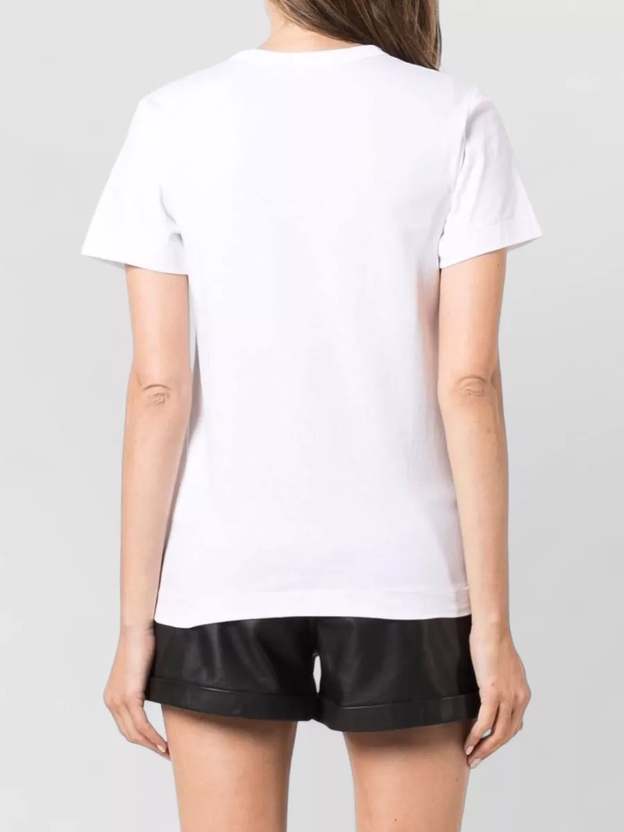 Comme Des Garçons Cotton Logo T-Shirt