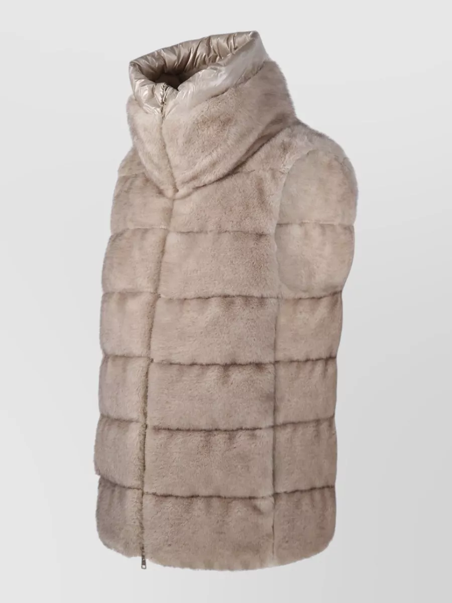 Herno Faux Fur Waistcoat