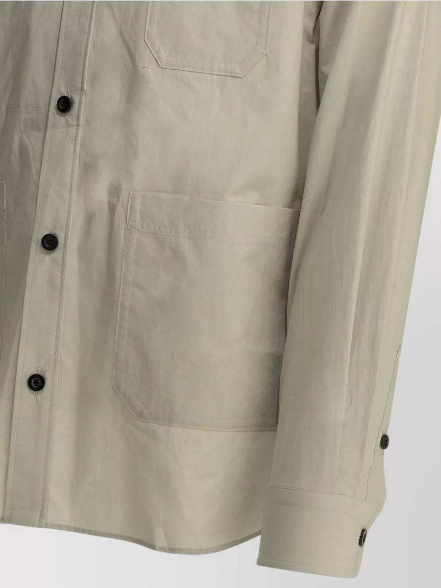 Sacai Cotton Casual Shirt Jacket