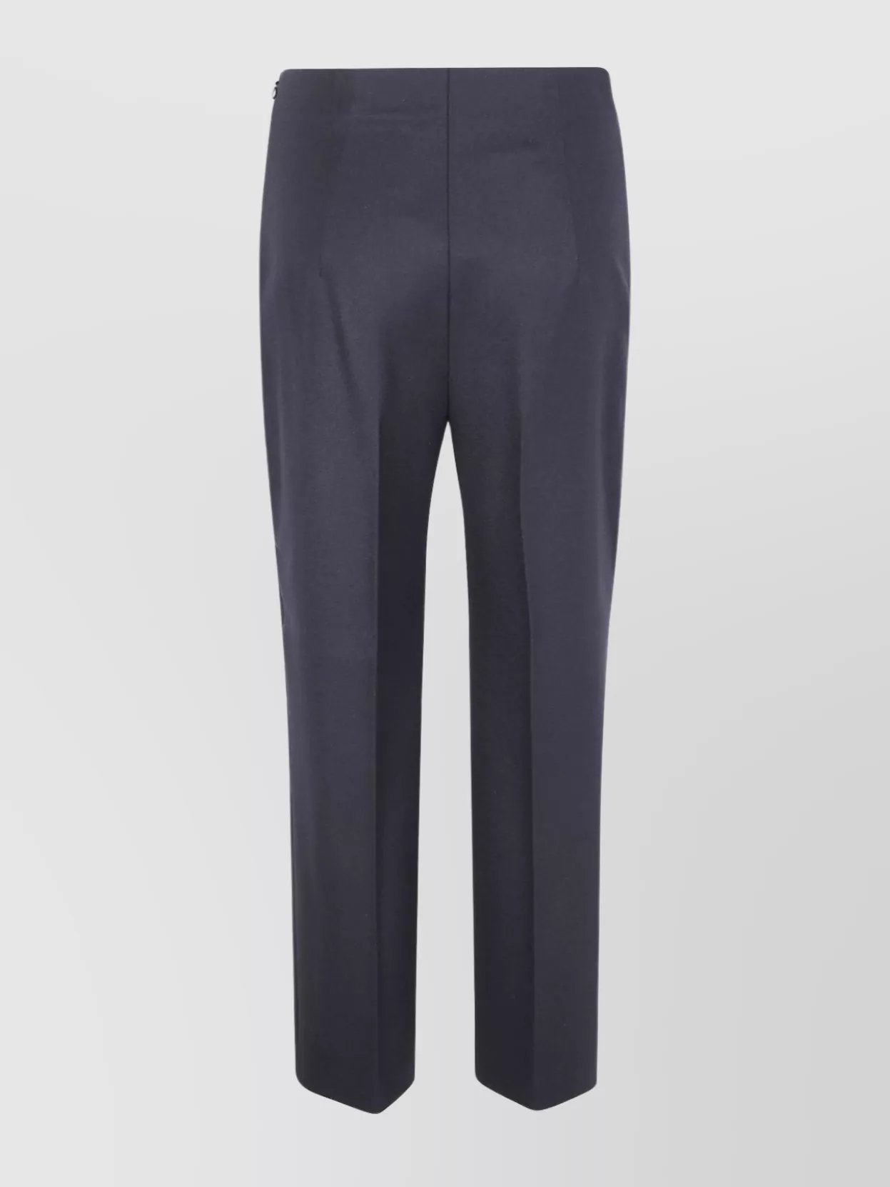 Alberta Ferretti Tailored Trousers With Front Pleats And Pockets In Blue