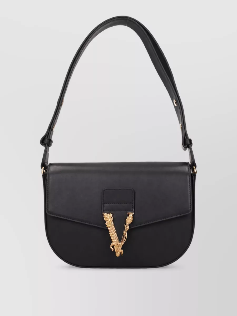 Versace Leather Shoulder Bag
