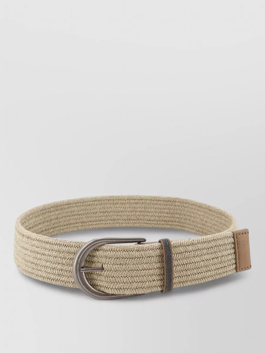 Brunello Cucinelli braided belt