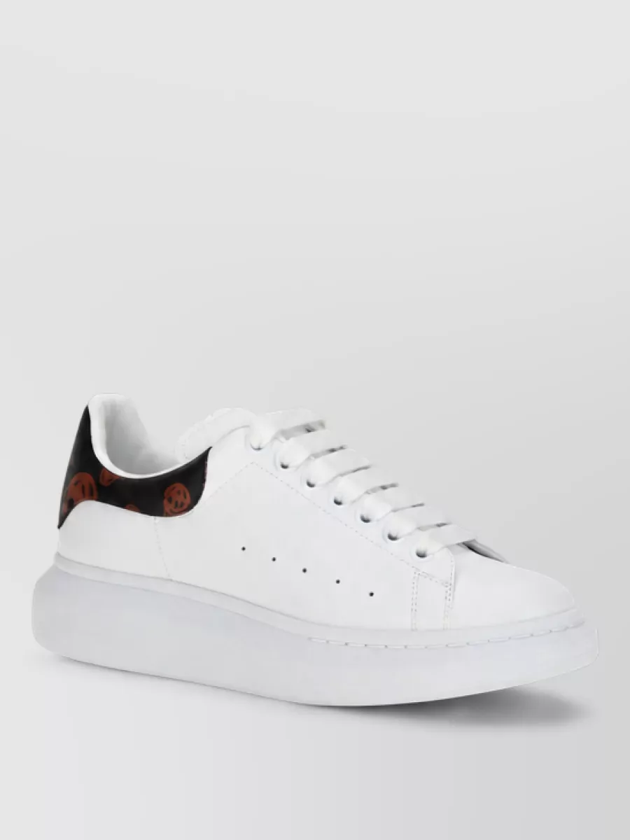 Alexander McQueen calf leather low-top sneakers
