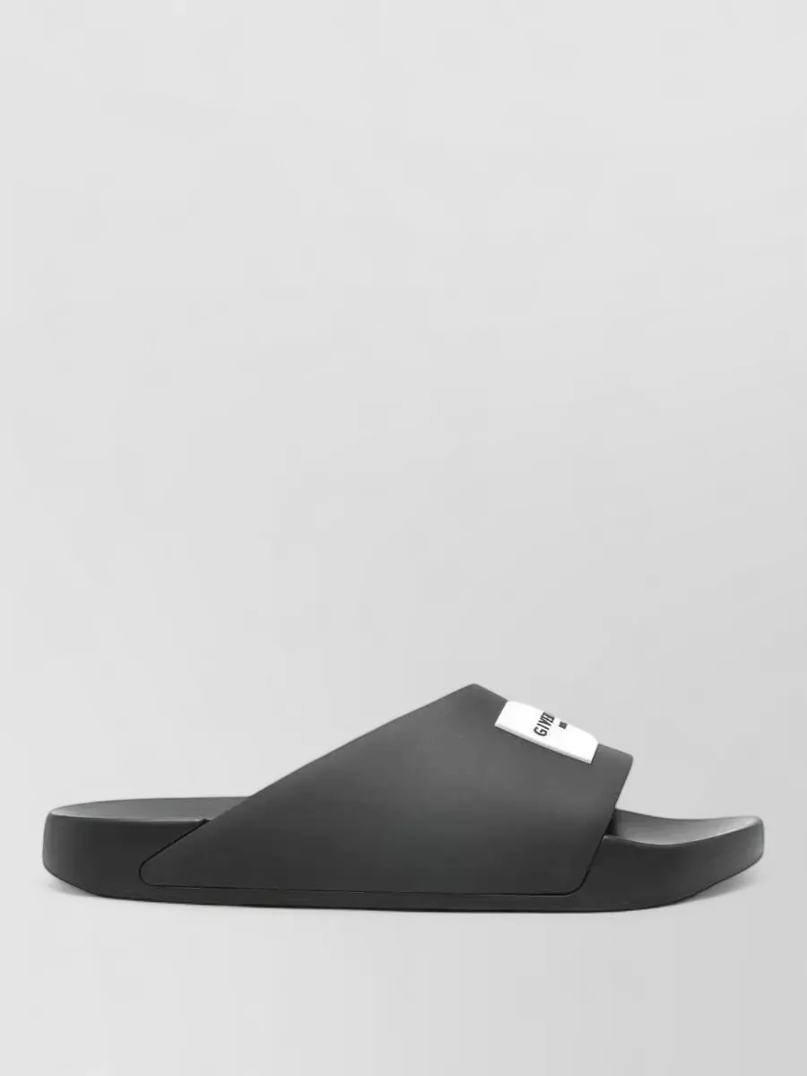 Givenchy logo-appliqué slide sandals