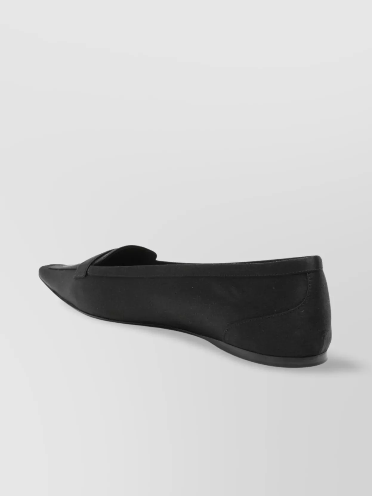 Saint Laurent Pointed Toe Flat Sole Loafers
