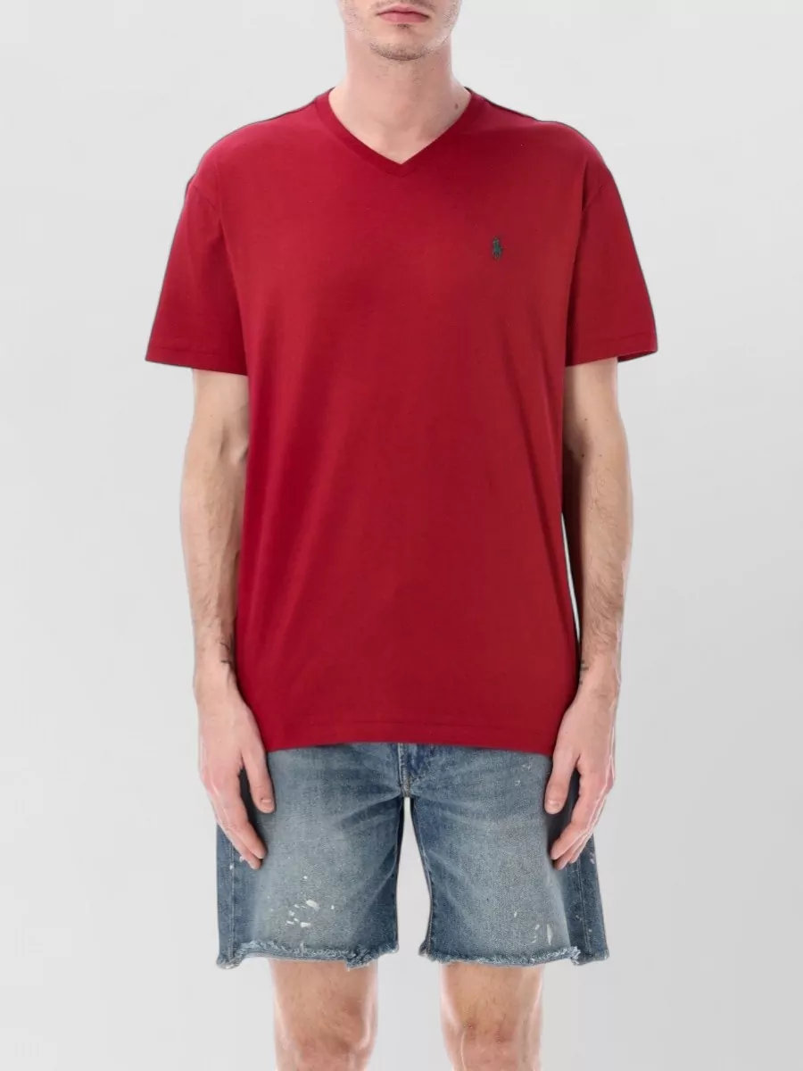 Polo Ralph Lauren cotton jersey v-neck short-sleeve t-shirt