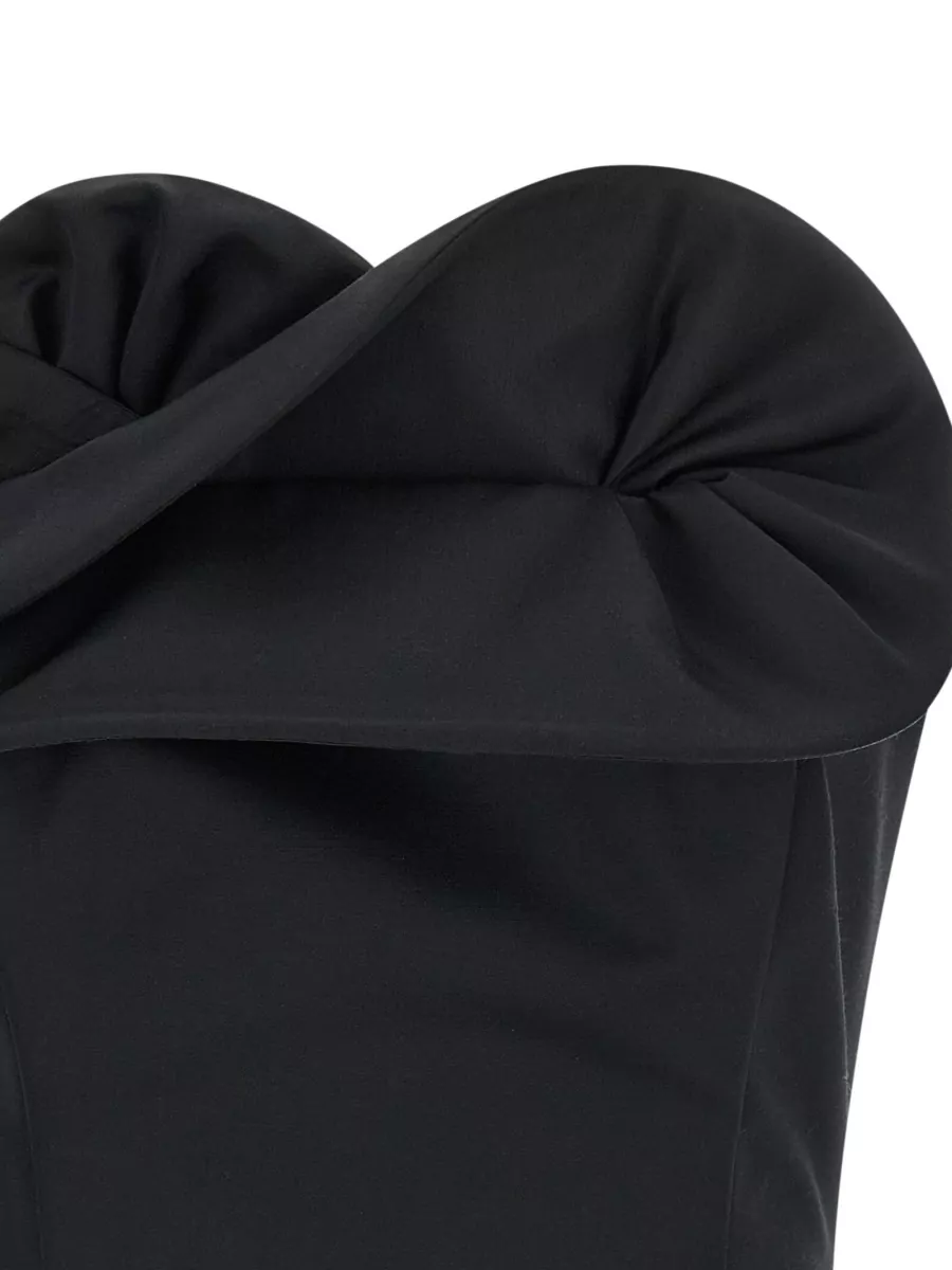 Magda Butrym Structured Strapless Corset Top Numbered One