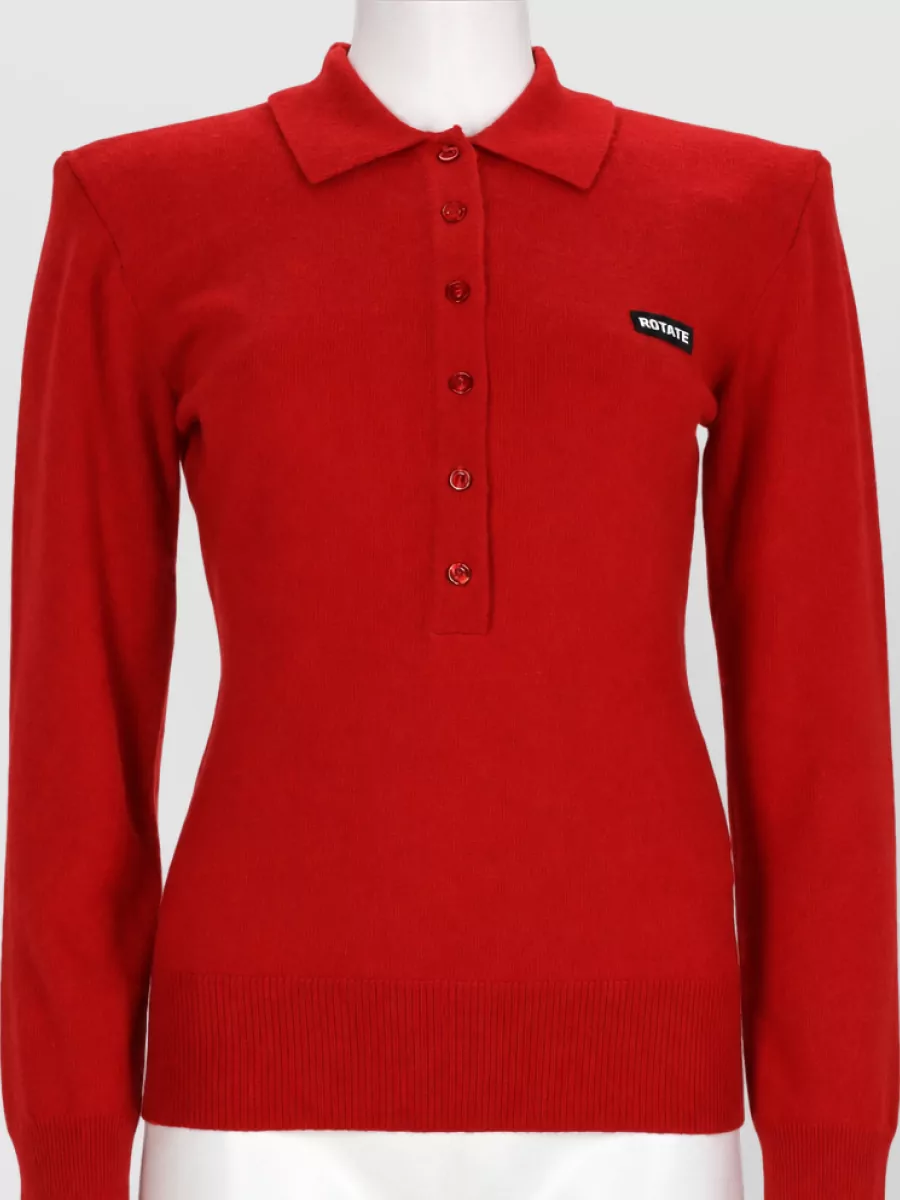 Rotate cashmere merino wool sweatshirt