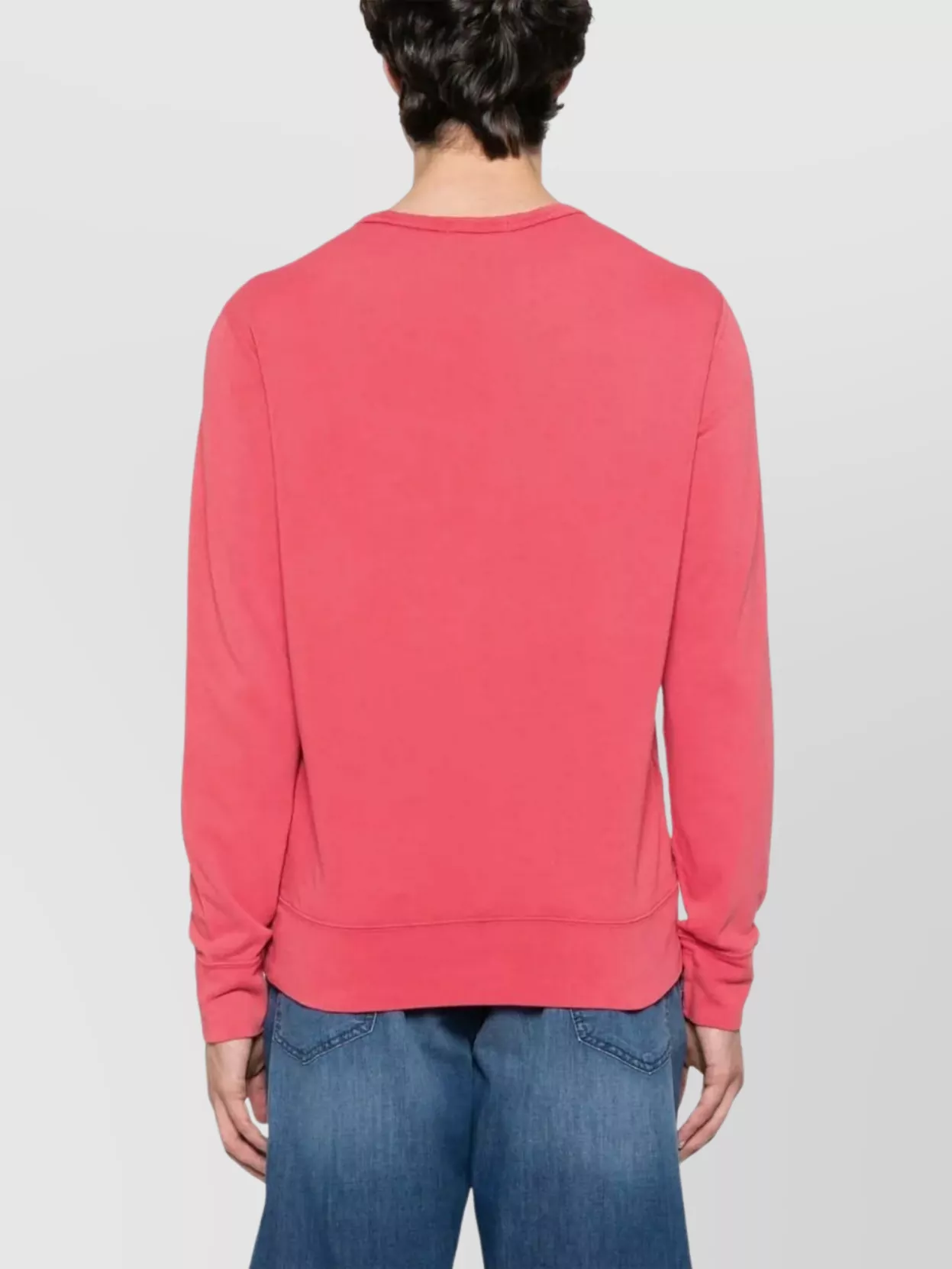 Polo Ralph Lauren Rib-Knit Crewneck Sweater With Long Sleeves