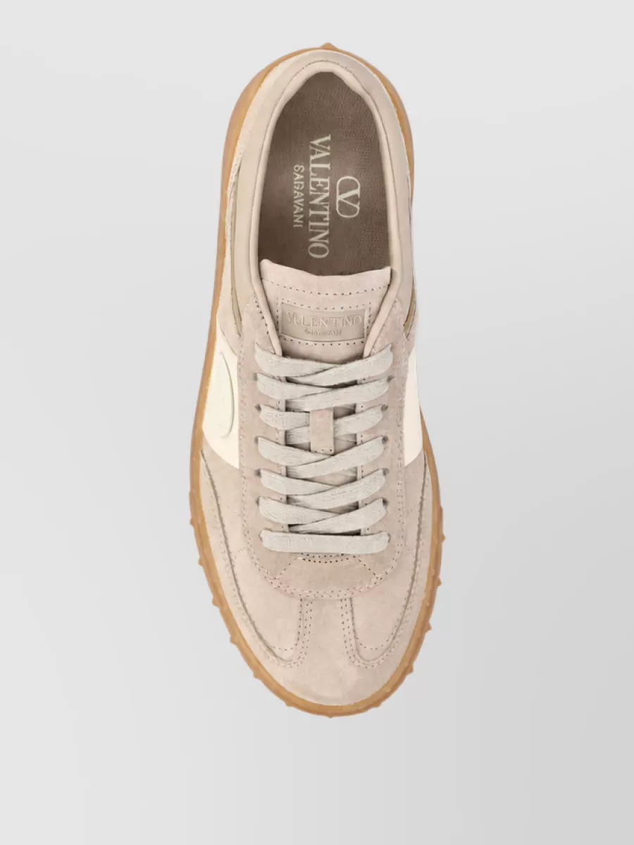 Valentino Garavani Leather Low-Top Sneakers