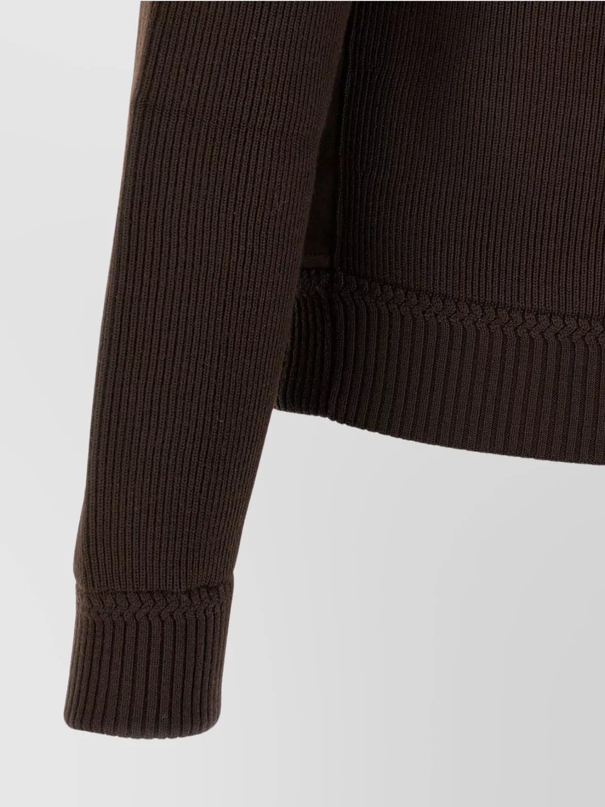 Tom Ford High Collar Suede Blouson With Ribbed Cuffs