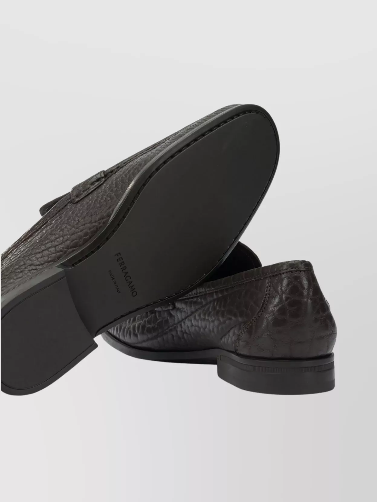 Ferragamo Stylish Loafers And Slippers Metal Buckle