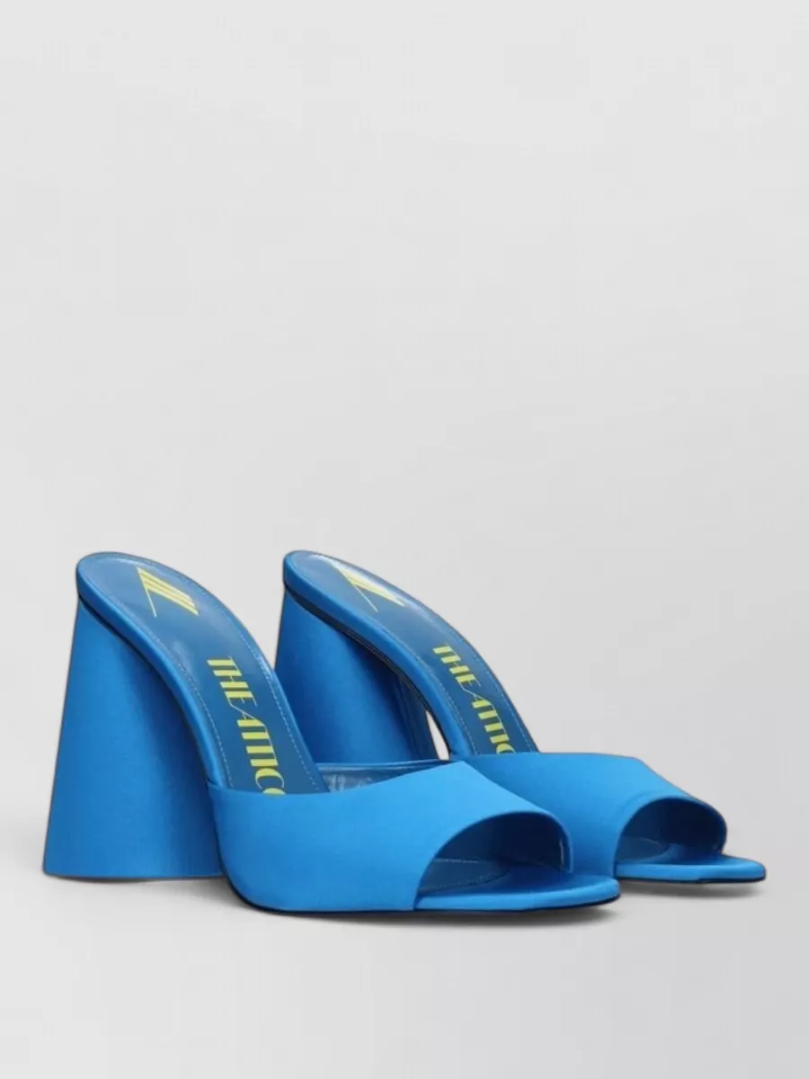 The Attico satin mules