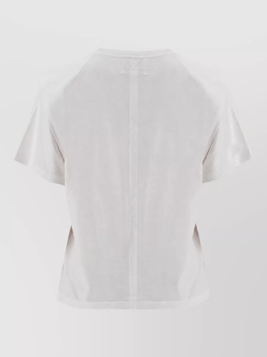 Isabel Marant Zelitos Short Sleeve Crew Neck Top