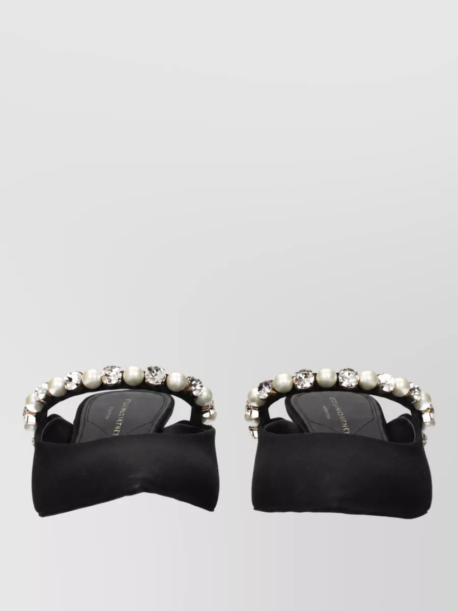 Stella Mccartney Silk Satin Mules