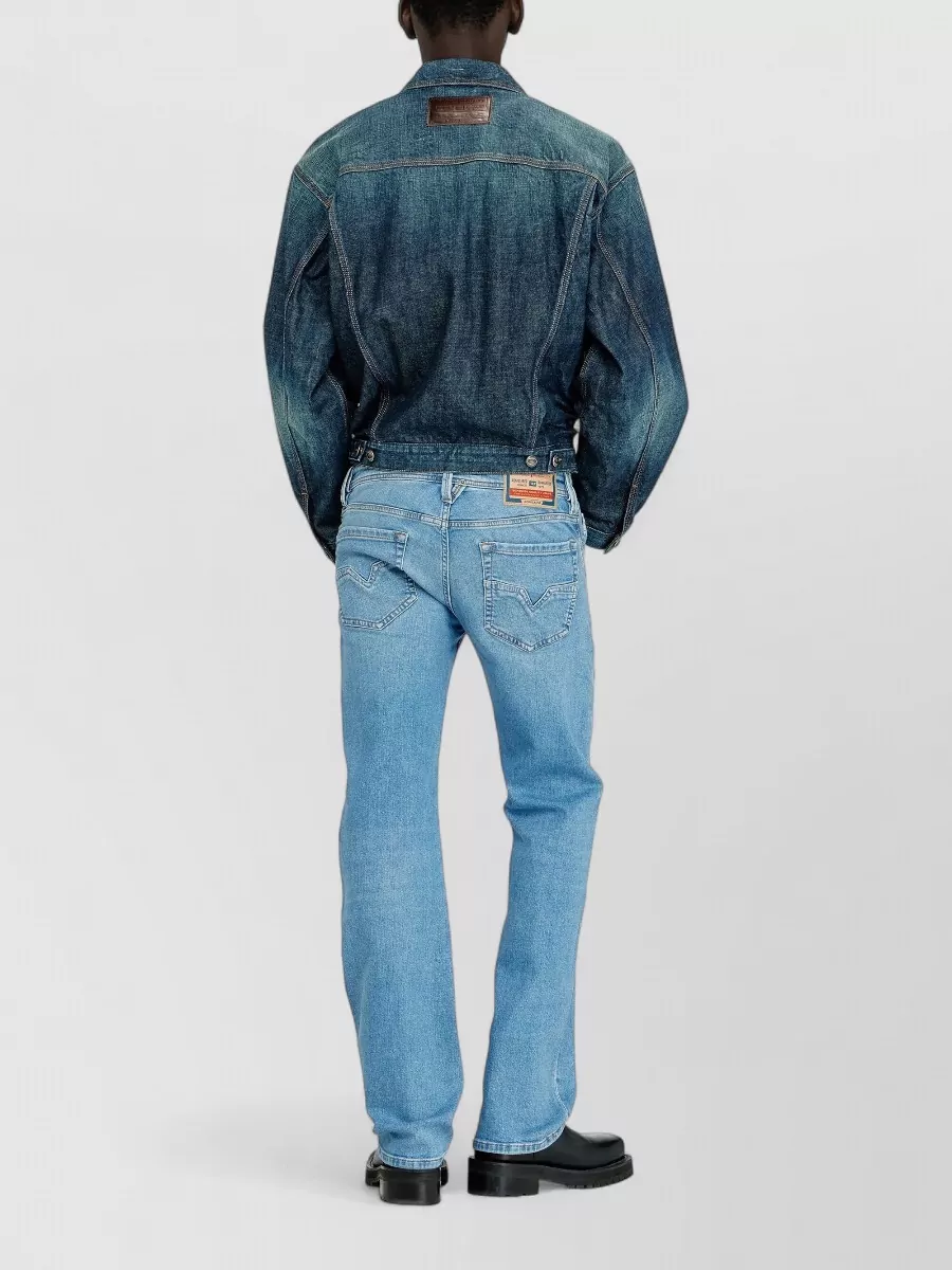 Diesel Denim Straight-Leg Jeans