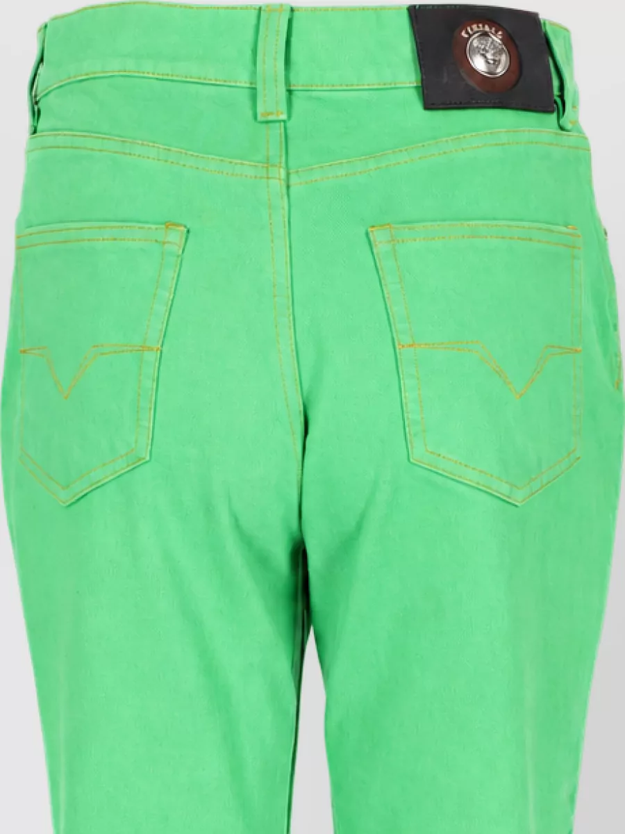 Versace Denim Capri Jeans