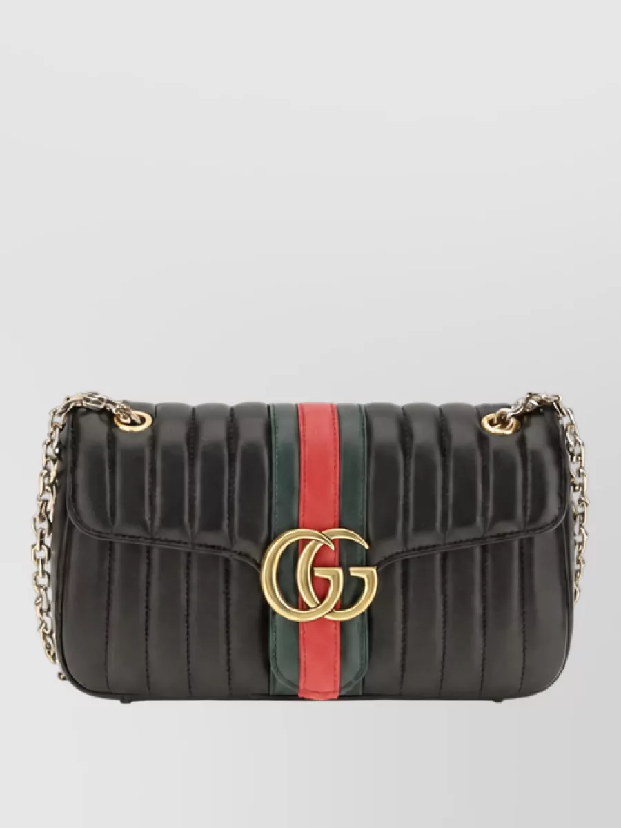Gucci Na Calf Leather Clutch Bag