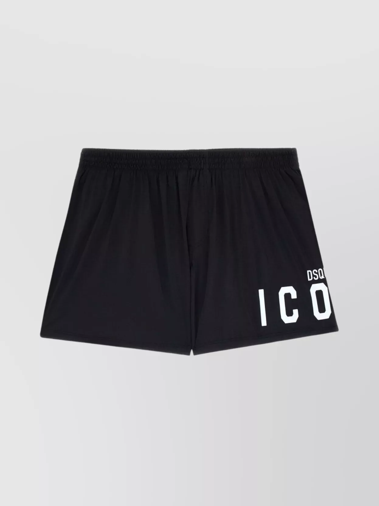 DSQUARED2 "ICON" BOXER WITH ELASTIC WAISTBAND AND RELAXED FIT