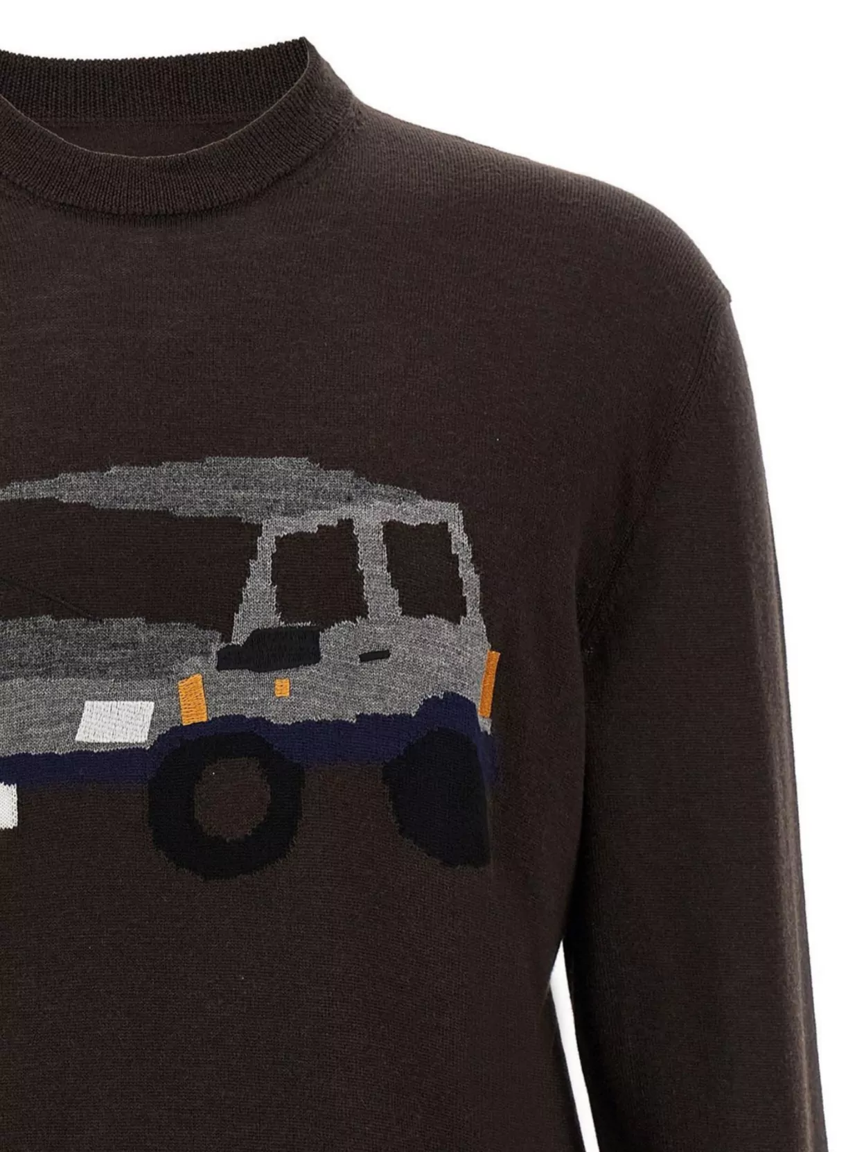 Magliano Graphic Crew Neck Long Sleeve Sweater