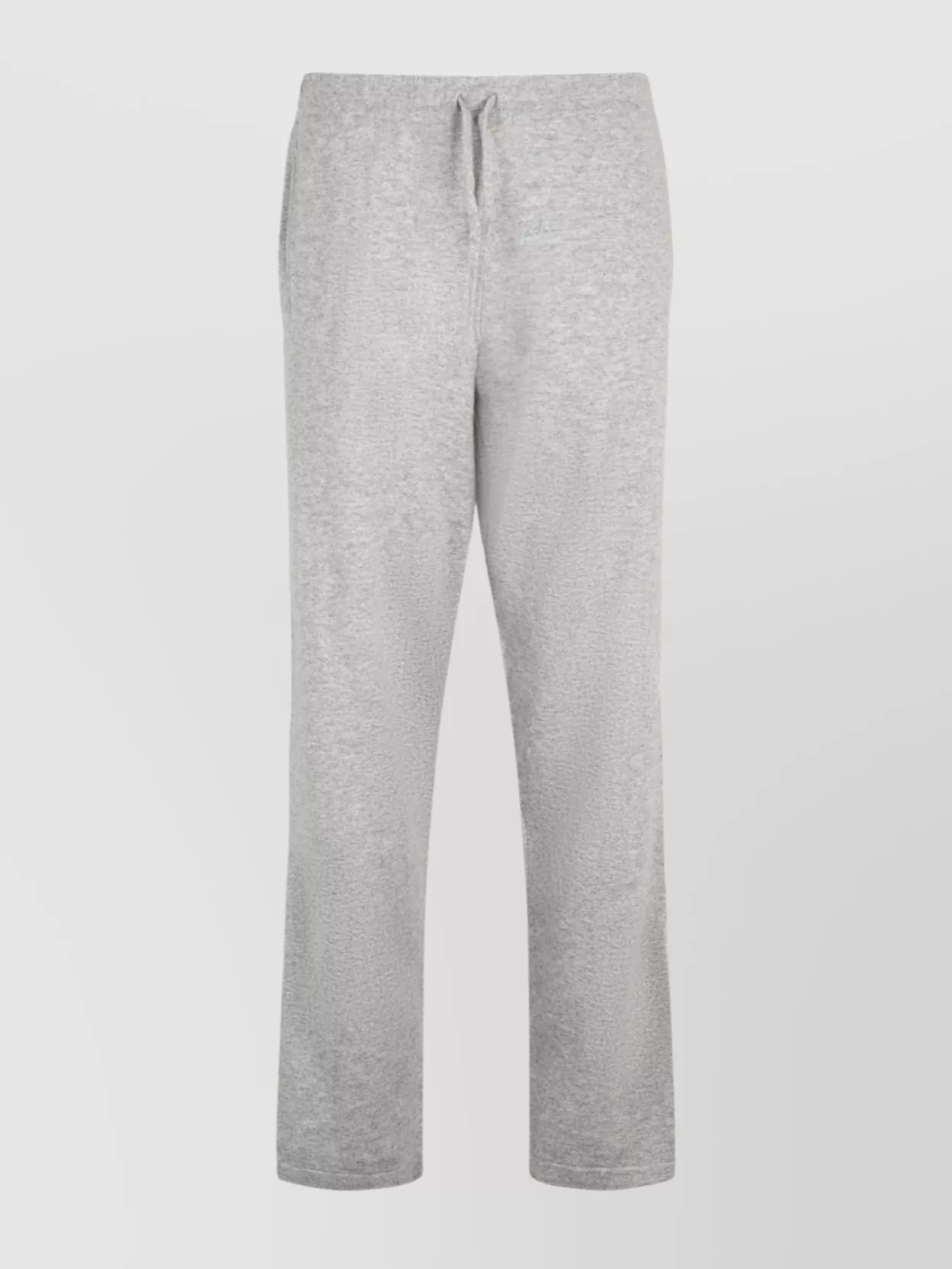 Le Kasha Soft Cashmere Trousers Featuring Elastic Waistband In Gray