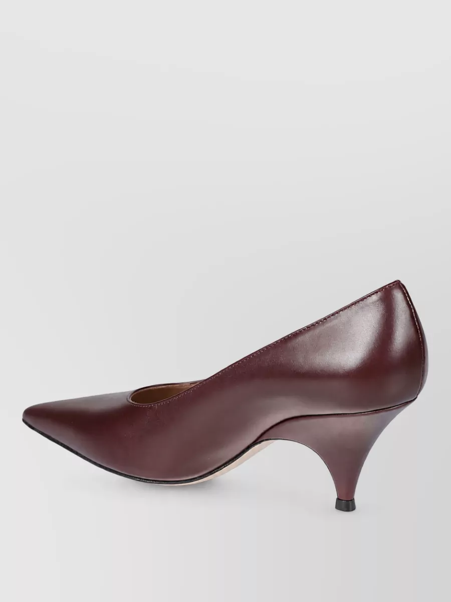Gianvito Rossi Leather Ballerina Shoes