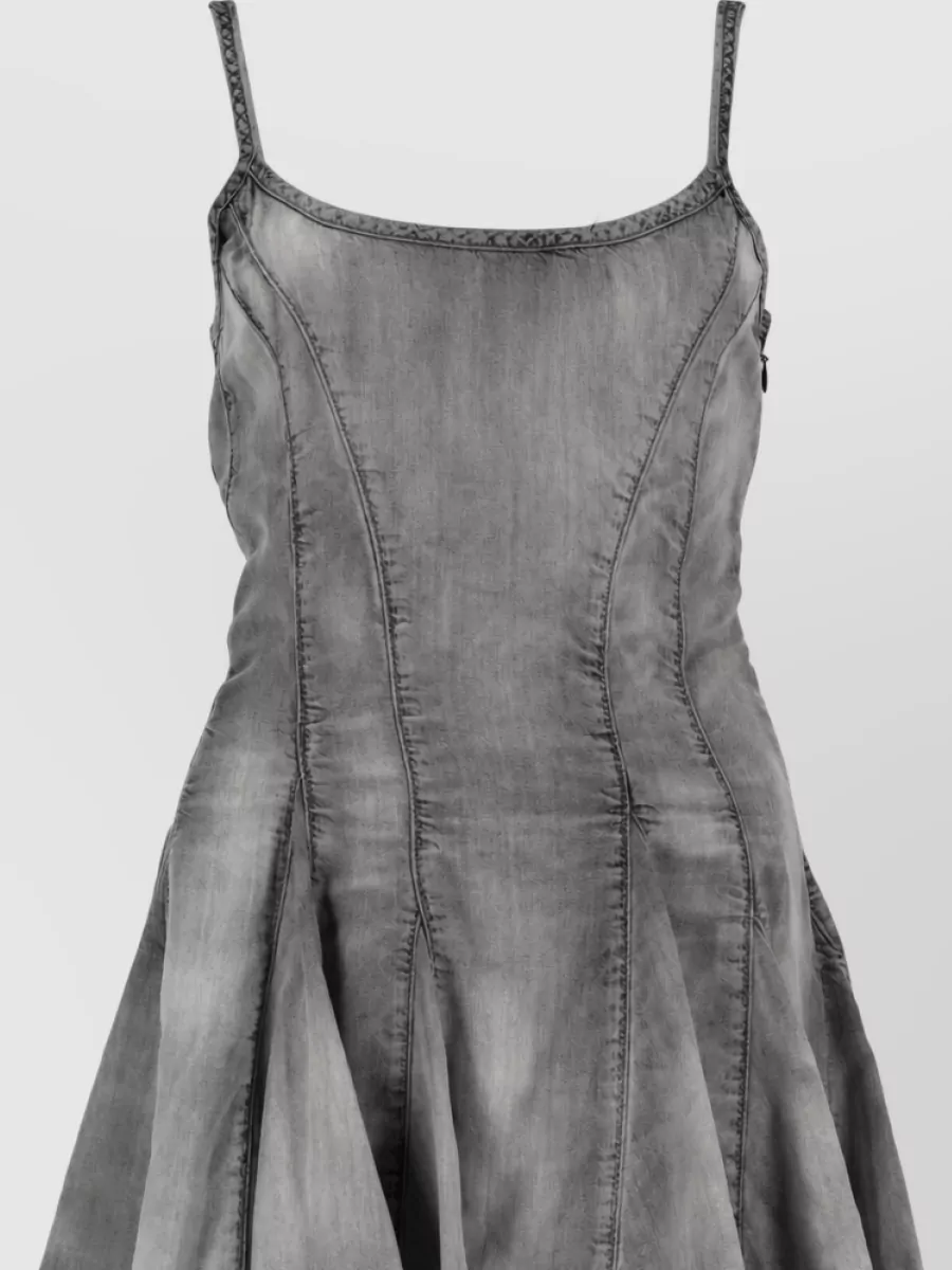 Diesel De-Spoky Denim Mini Dress