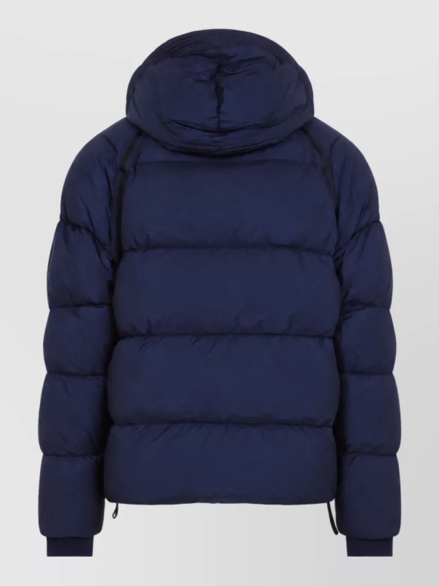 C.p. Company Down Hooded Quilted Puffer Jacket