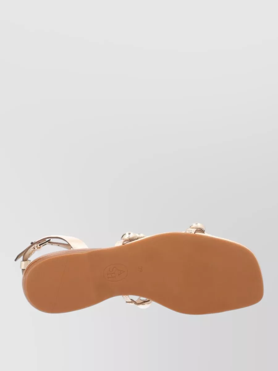Ash Leather Sandals