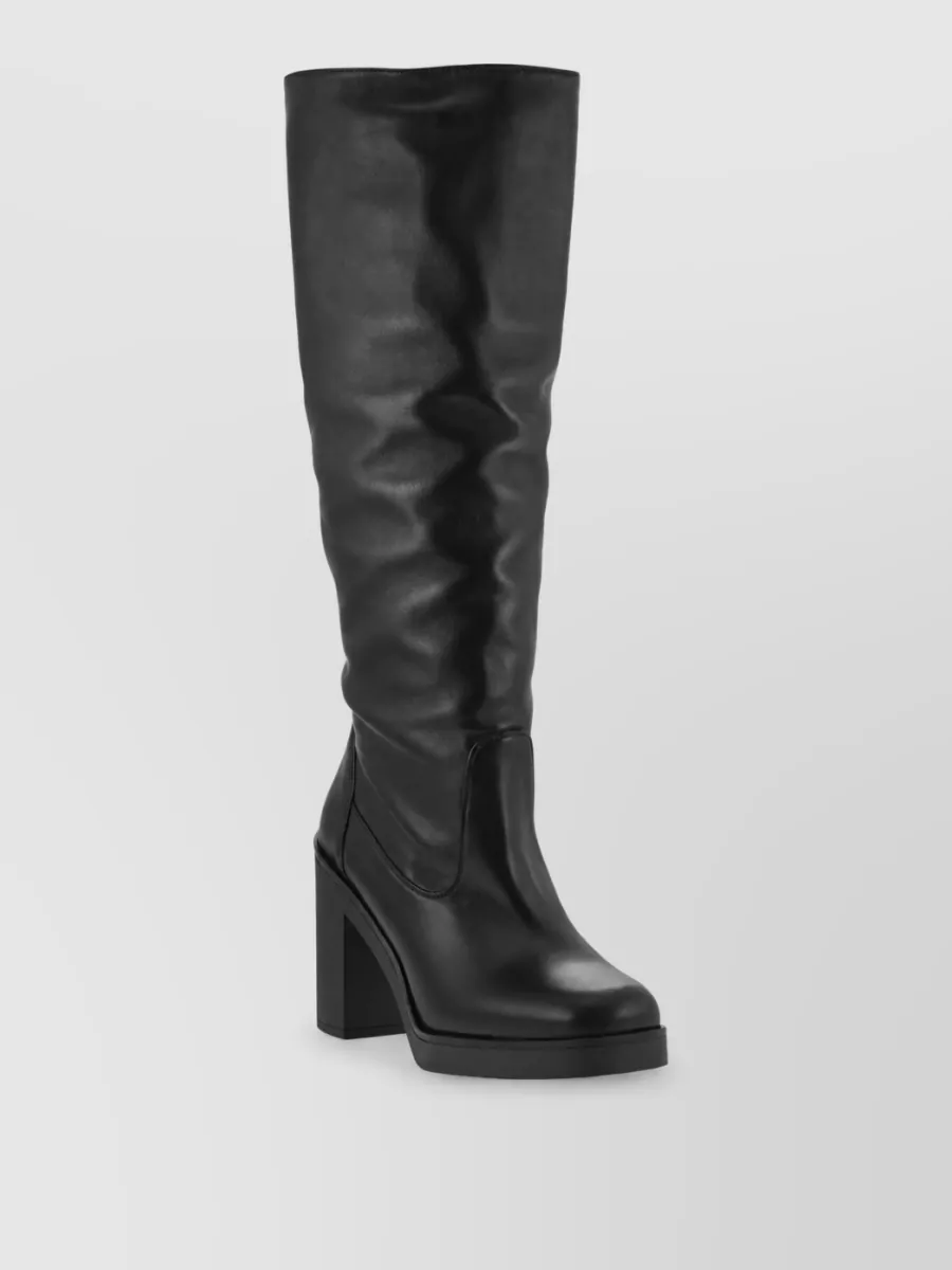 Stuart Weitzman leather knee-high boots